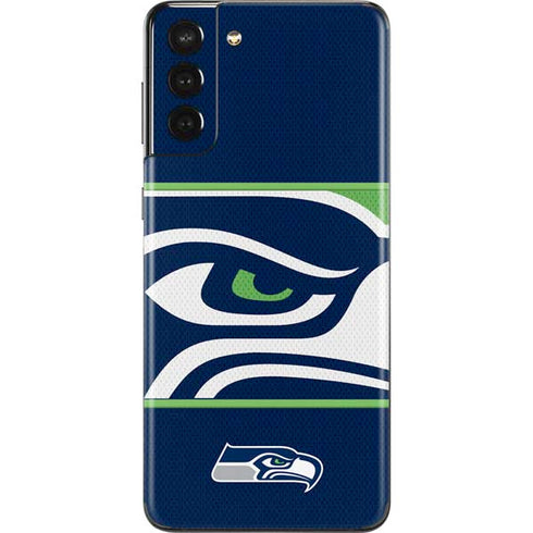 NFL Seattle Seahawks Zone Block Galaxy S21 Plus 5G Skin